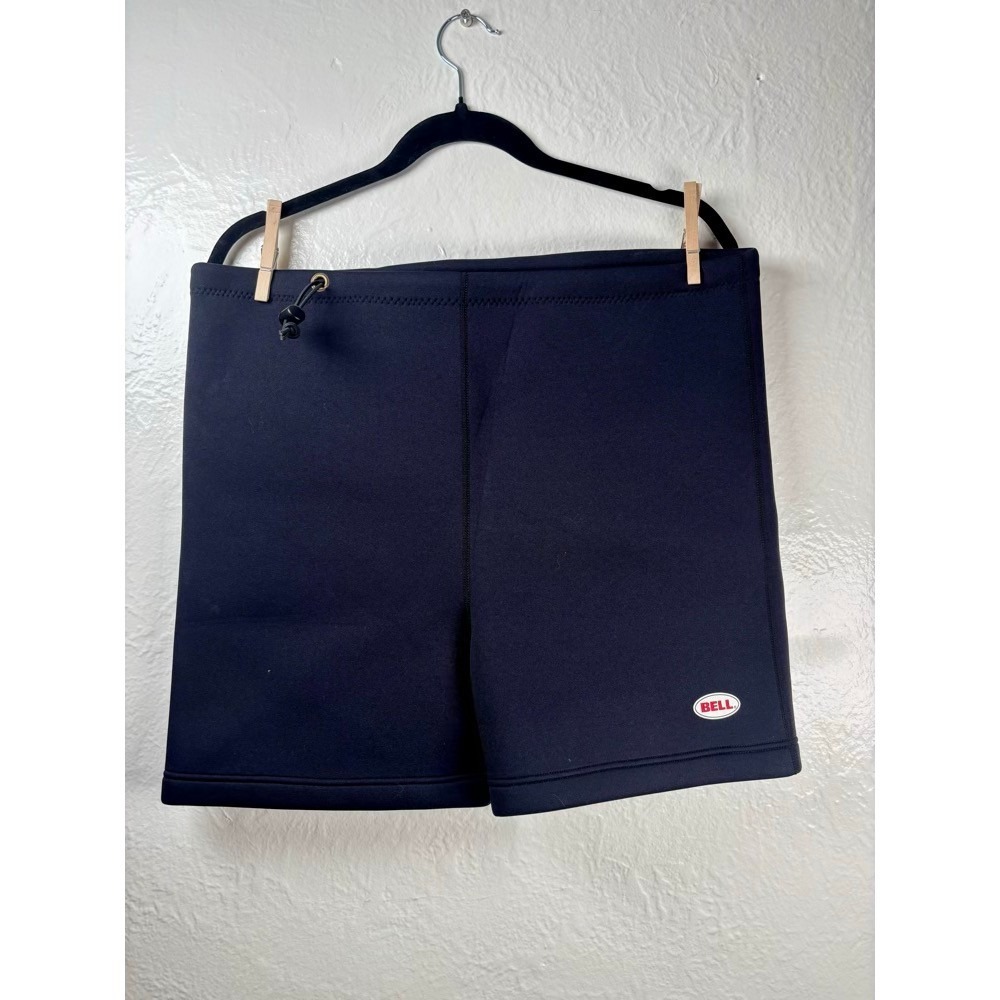 Bell Neoprene Shorts Mens 2XL/3XL Black Athletic Wetsuit Rubber Core Compression